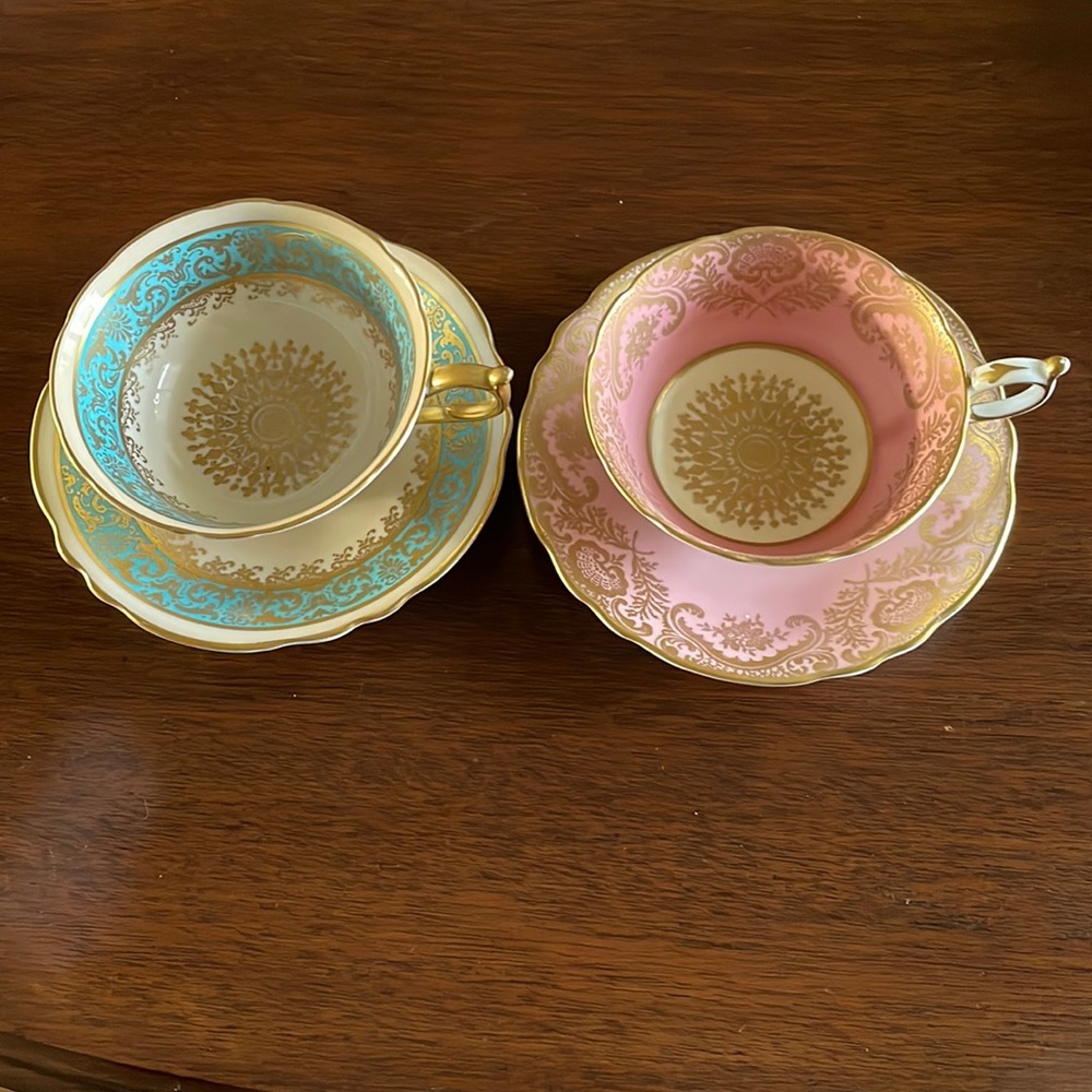 Paragon Tea Cups and Saucers